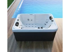 Outdoor Whirlpool Levanzo 22Kw Pumpe 3Kw Heizung - 190 X 135 X 77Cm - Inkl Heizung 41 Massagedüsen*Tronitechnik Sale