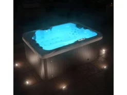 Outdoor Whirlpool Levanzo 22Kw Pumpe 3Kw Heizung - 190 X 135 X 77Cm - Inkl Heizung 41 Massagedüsen*Tronitechnik Sale