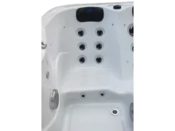 Tronitechnik Outdoor Whirlpools|Outdoor Whirlpool Spa Tino Pro Isolierung Weiss Marmoriert 195Cm X 127Cm Heizung Hydromassagezwei Pumpen