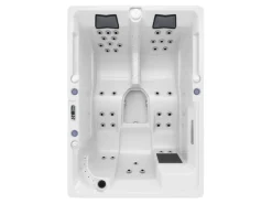 Outdoor Whirlpool Spa Elba Aussen Weiss 210Cm X 150Cm Heizung Hydromassagebluetoothinkl Thermoabdeckung*Tronitechnik