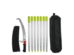 TRUTZHOLM Gartenscheren|Baumscheren|Alu Astsäge Mit Stiel 4,2 m Teleskopsäge Klinge Mit Tragetasche Handsäge