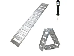 TRUTZHOLM Quads|1x Auffahrrampe 2-Fach Klappbar 198cm Traglast 340kg