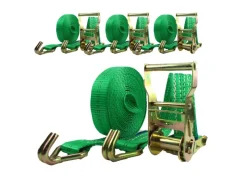 4x Profi Ratschen Spanngurt 2 Teilig 6m 2t 2000 kg TÜV GS Grün*TRUTZHOLM Outlet
