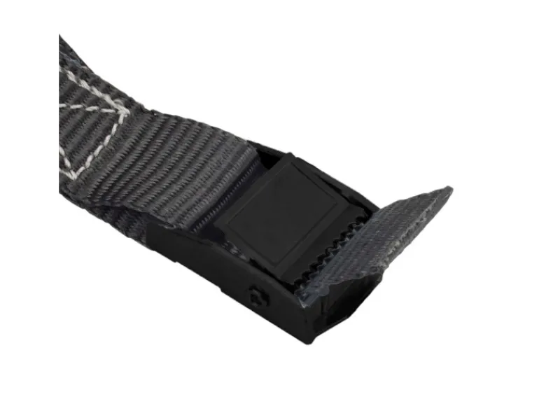 TRUTZHOLM Gartenmöbel-Sets|2x Profi Spanngurt Klemmschloss Auto 1 Teilig 5m 250 kg Schwarz