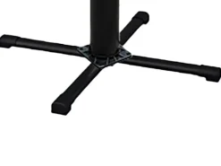 Summer Fun Outdoor Duschen|Universal Standfuß Verstellbar für Gartenduschen 10 cm x 80 cm x 80 cm Schwarz