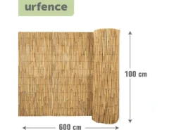 Sichtschutz Schilf 100 x 600 cm Braun*urfence Discount