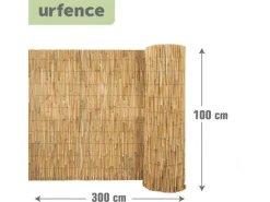 Sichtschutz Schilf 100 x 300 cm Braun*urfence Hot