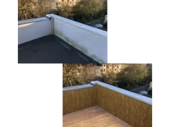 Sichtschutz Schilf 100 x 300 cm Braun*urfence Hot