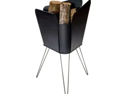 Merive M2 Feuerkorb mittelhoch abgerundet Schwarz*Vasner Best