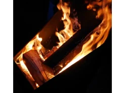 Vasner Feuerkörbe|Merive M4 Feuerkorb mittelhoch eckig Schwarz