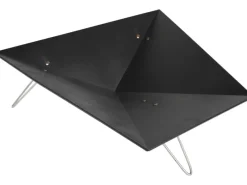 Merive M3 Feuerschale niedrig eckig Schwarz*Vasner