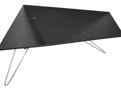 Merive M3 Feuerschale niedrig eckig Schwarz*Vasner