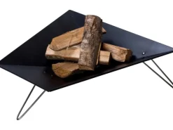 Merive M3 Feuerschale niedrig eckig Schwarz*Vasner