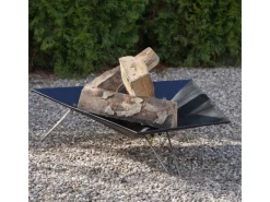 Merive M3 Feuerschale niedrig eckig Schwarz*Vasner