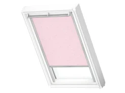 Verdunkelungs-Rollo Manuell DKL MK08 4659S mit Sterne 78 x 140 cm Rosa*Velux