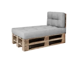 Vicco Palettenkissen Set Grau 2 Teile Opt 2* Best