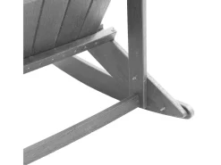 vidaXL Adirondack Schaukelstühle 2-Tlg HDPE 3335837* New