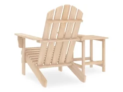 Balkonmöbel|vidaXL Adirondack-Gartenstuhl mit Tisch Massivholz Tanne 315922