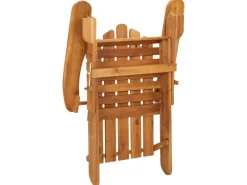 Lounge-Gartenmöbel|Gartenstühle|vidaXL Adirondack-Gartenstuhl mit Kissen Massivholz Akazie