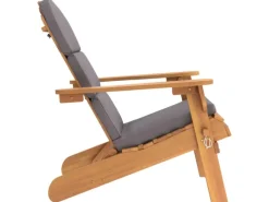 Lounge-Gartenmöbel|Gartenstühle|vidaXL Adirondack-Gartenstuhl mit Kissen Massivholz Akazie