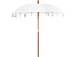 Sonnenschirme|vidaXL Balinesischer Sonnenschirm Creme 215 x 215 x 260 cm 42006451