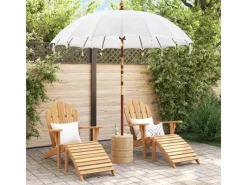 Sonnenschirme|vidaXL Balinesischer Sonnenschirm Creme 215 x 215 x 260 cm 42006451