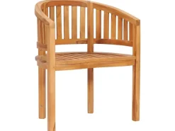 vidaXL Bananenstuhl Massivholz Teak* Sale