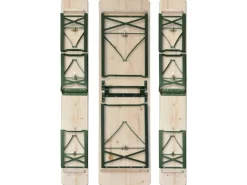 vidaXL Biertisch mit 2 Bänken Klappbar 220 cm Tannenholz 42207* Online