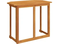 vidaXL Bistrotisch 90x50x75 cm Akazie Massivholz 44039* New