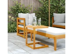 Gartentische|vidaXL C-Tisch 42x40x50 cm Massivholz Akazie 365857