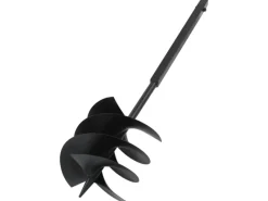 Bodenbearbeitung|vidaXL Erdbohrer mit Griff 250 mm mit Verlängerungsrohr 8 m Stahl 3059407