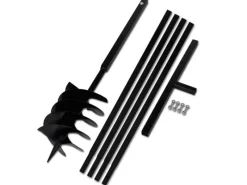 vidaXL Erdbohrer mit Griff 200 mm Verlängerungsrohr 5 m 270535* Sale