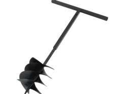 Bodenbearbeitung|vidaXL Erdbohrer mit Griff 250 mm mit Verlängerungsrohr 12 m Stahl 3059408