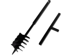 Bodenbearbeitung|vidaXL Erdbohrer mit Griff 180 mm Verlängerungsrohr 9 m 270532