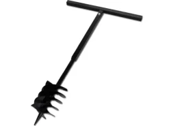 Bodenbearbeitung|vidaXL Erdbohrer mit Griff 180 mm Verlängerungsrohr 9 m 270532