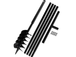 vidaXL Erdbohrer mit Griff 150 mm Verlängerungsrohr 5 m 270527*