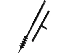 Bodenbearbeitung|vidaXL Erdbohrer mit Griff 80 mm Verlängerungsrohr 9 m 270540