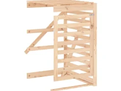 Mülltonnenboxen|vidaXL Erweiterung für Mülltonnenbox Massivholz Kiefer