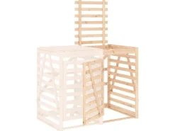 Mülltonnenboxen|vidaXL Erweiterung für Mülltonnenbox Massivholz Kiefer