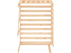 Mülltonnenboxen|vidaXL Erweiterung für Mülltonnenbox Massivholz Kiefer