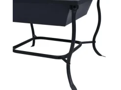 Feuerschalen|vidaXL Feuerstelle Schwarz 45x45x45 cm Stahl