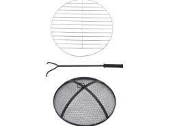 vidaXL Feuertisch Mosaik Keramik Schwarz und Weiß 68 cm* Best