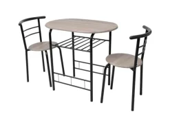 Balkonmöbel|vidaXL Frühstückstisch Bar-Set MDF Modell 1