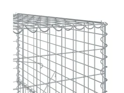 Feuerschalen|vidaXL Gabione mit Deckel 700x100x150 cm Eisen 2144928
