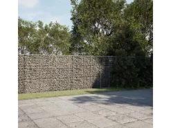 Feuerschalen|vidaXL Gabione mit Deckel 700x100x150 cm Eisen 2144928