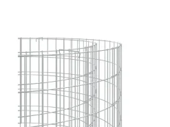 vidaXL Gabionen-Feuerstelle Ø 50 cm Verzinktes Eisen Modell 1* Discount