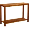 Gartentische|vidaXL Garten Konsolentisch 110x40x75 cm Massivholz Akazie 316406