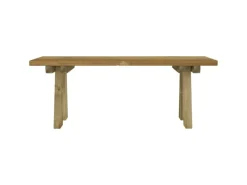 vidaXL Gartenbank 110 cm Massivholz Kiefer Imprägniert 318173* Outlet