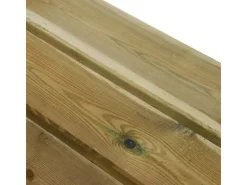 vidaXL Gartenbank 110 cm Massivholz Kiefer Imprägniert 318173* Outlet