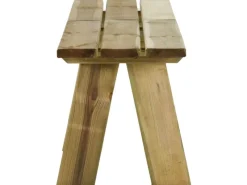 vidaXL Gartenbank 220 cm Massivholz Kiefer Imprägniert 318175* Discount